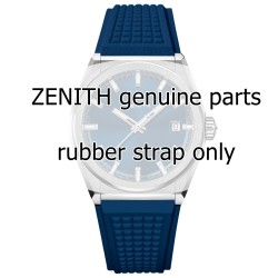 Zenith Cinturino 27.00.2218.790 Caucciù Blu 22/18 mm 2