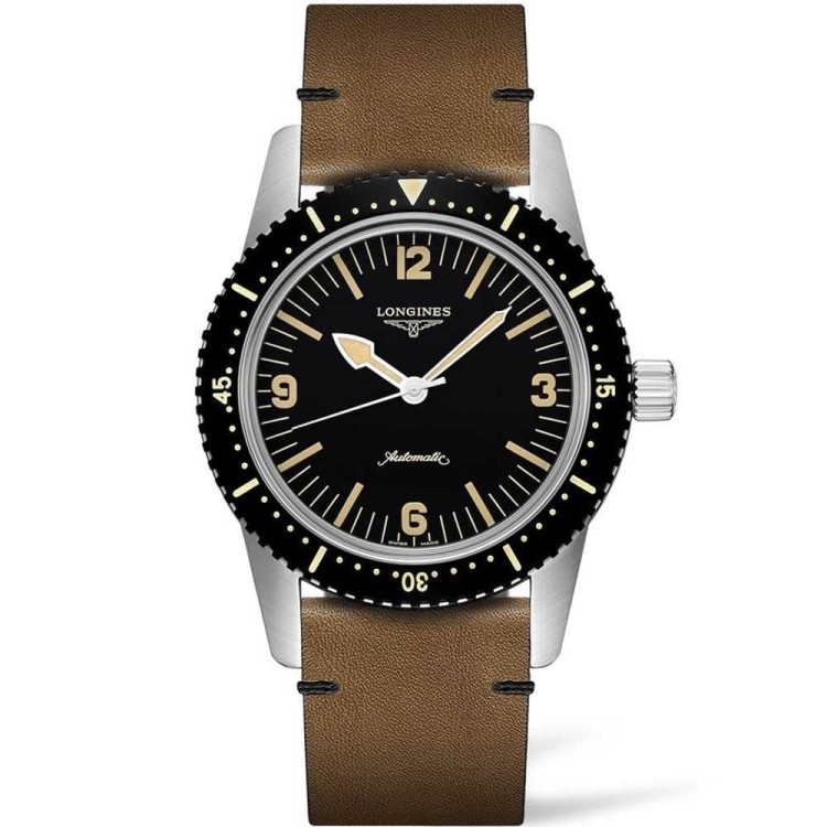 LONGINES Heritage Legend Diver L2.822.4.56.2 con data 42 mm Automatico