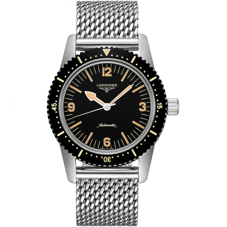 LONGINES Heritage Skin Diver L2.822.4.56.6 con data 42 mm Automatico.