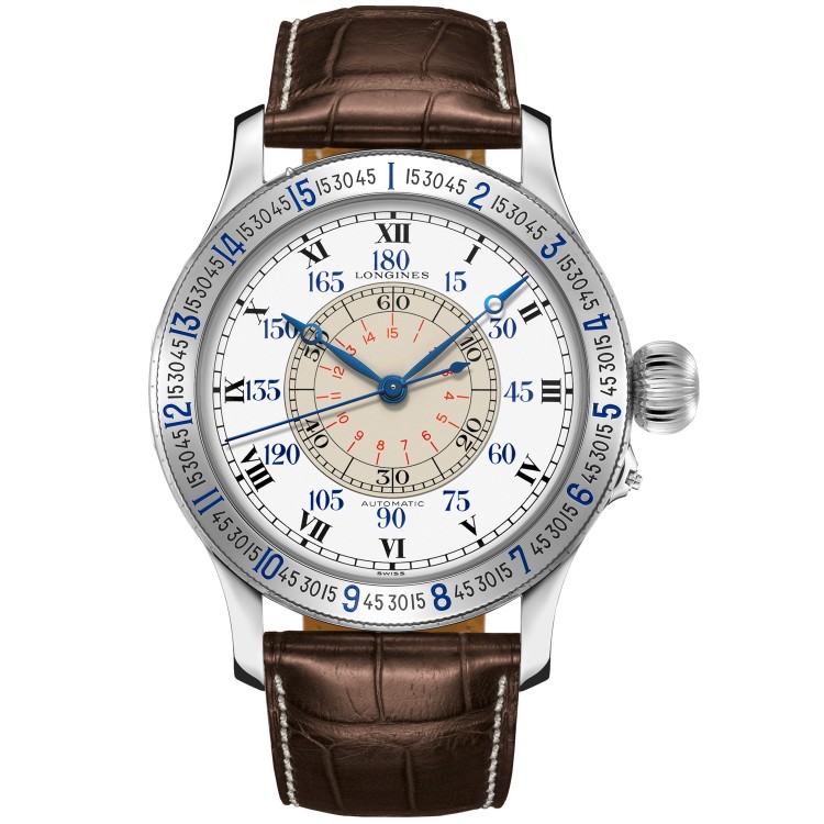 LONGINES Heritage LINDBERGH HOUR ANGLE L2.678.4.11.0 47,5 mm Automatico