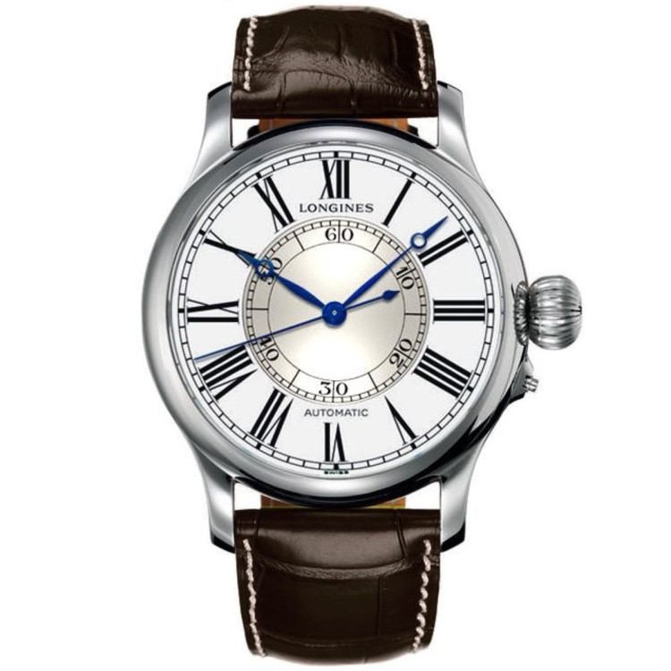 LONGINES Heritage WEEMS SECOND-SETTING WATCH L2.713.4.11.0 47,5 mm Automatico
