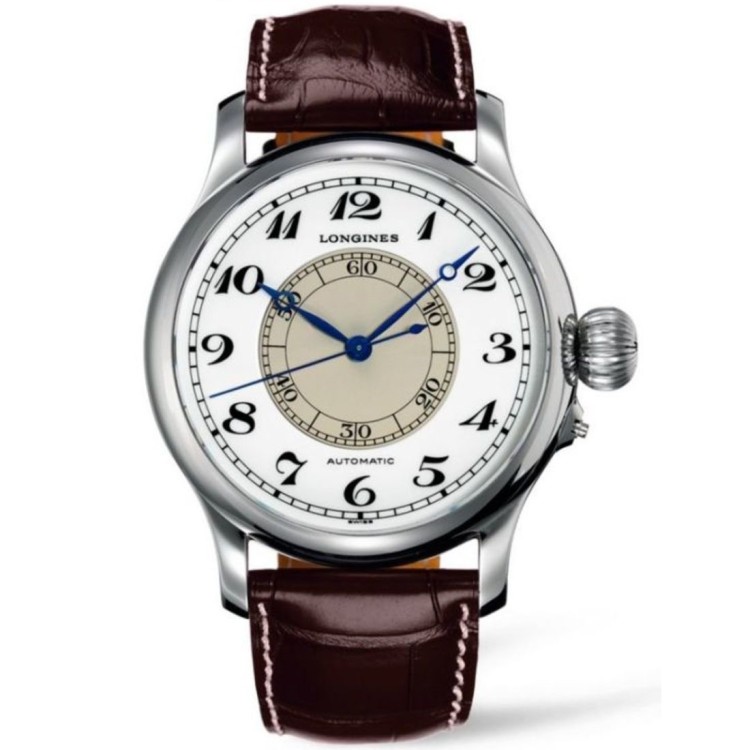 LONGINES Heritage WEEMS SECOND-SETTING WATCH L2.713.4.13.0 47,5 mm Automatico