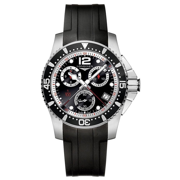 LONGINES HydroConquest L3.744.4.56.2 Cronografo Quarzo 41 mm.