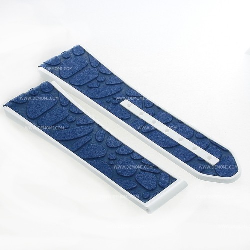 Zenith Cinturino 27.00.2218.599 Mykonos Caucciù Blu 22/18 mm Defy Classic limited edition