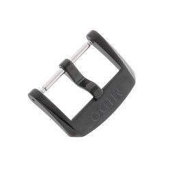 Mido Fibbia Ardiglione 20 mm Acciaio PVD Nero.