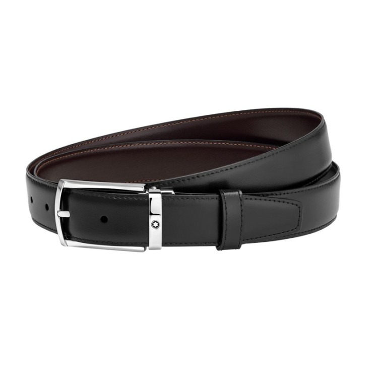 MONTBLANC Cintura 123889 Pelle Double Face