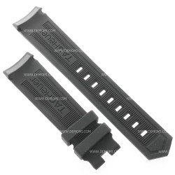 Tag Heuer Cinturino Caucciù FT8019 Nero misure 21/19mm per Aquaracer serie CAK2110 e simili 2