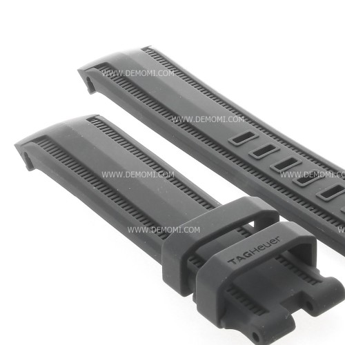 Tag Heuer Cinturino Caucciù FT8019 Nero misure 21/19mm per Aquaracer serie CAK21..