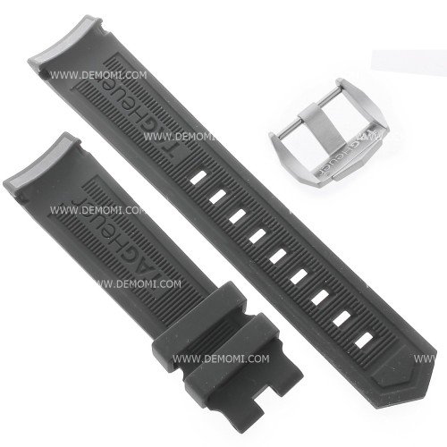 Tag Heuer Cinturino Caucciù FT8019 FA Nero misure 21/19mm per Aquaracer serie CAK21..