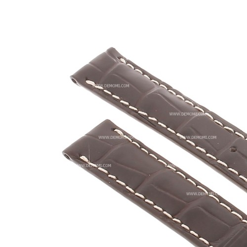 Longines Cinturino Alligatore L682135761 Marrone Opaco 15/14 mm