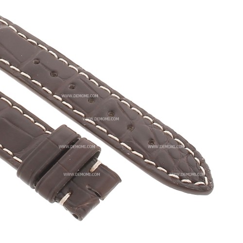 Longines Cinturino Alligatore L682135761 Marrone Opaco 15/14 mm