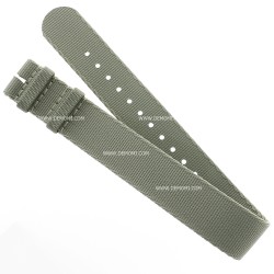 Longines Cinturino L682154996 Tessuto NATO Verde 18 mm  L2.819.4 Heritage Military 2