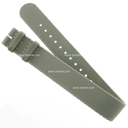 Longines Cinturino L682154996 Tessuto NATO Verde 18 mm  L2.819.4 Heritage Military