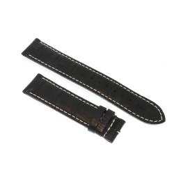 Cinturino non originale per IWC Stampa Nero Opaco 20/18 mm Portoghese