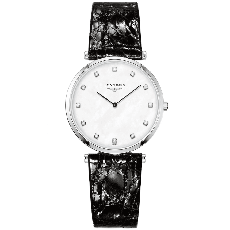 LONGINES LA GRANDE CLASSIQUE L4.709.4.88.2 Quarzo 33 m Acciaio Mop