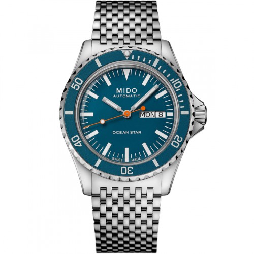 MIDO Ocean Star Tribute M026.830.11.041.00 Automatico in Acciaio 42,5 mm Blu