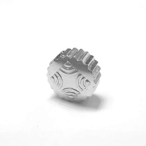 Zenith Corona Acciaio misure 5 x 2,7 mm finitura lucida