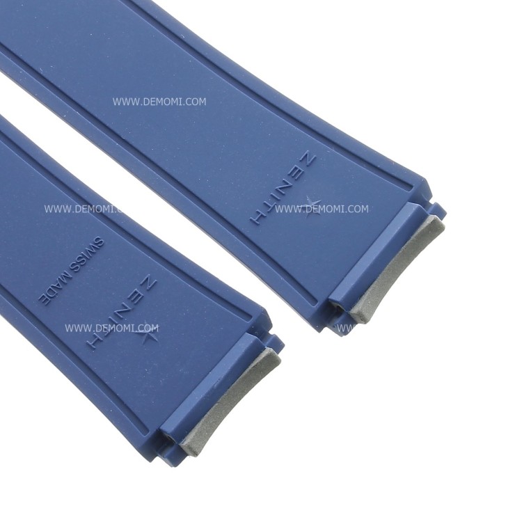Zenith Cinturino 27.00.2322.590 Caucciù Blu 23/22 mm Defy 21