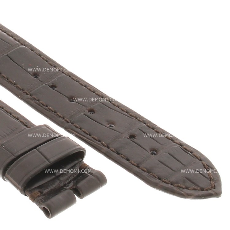 Zenith Cinturino 27.00.2118.C494 FDA Alligatore Marrone opaco 21/18 mm chiusura déployante