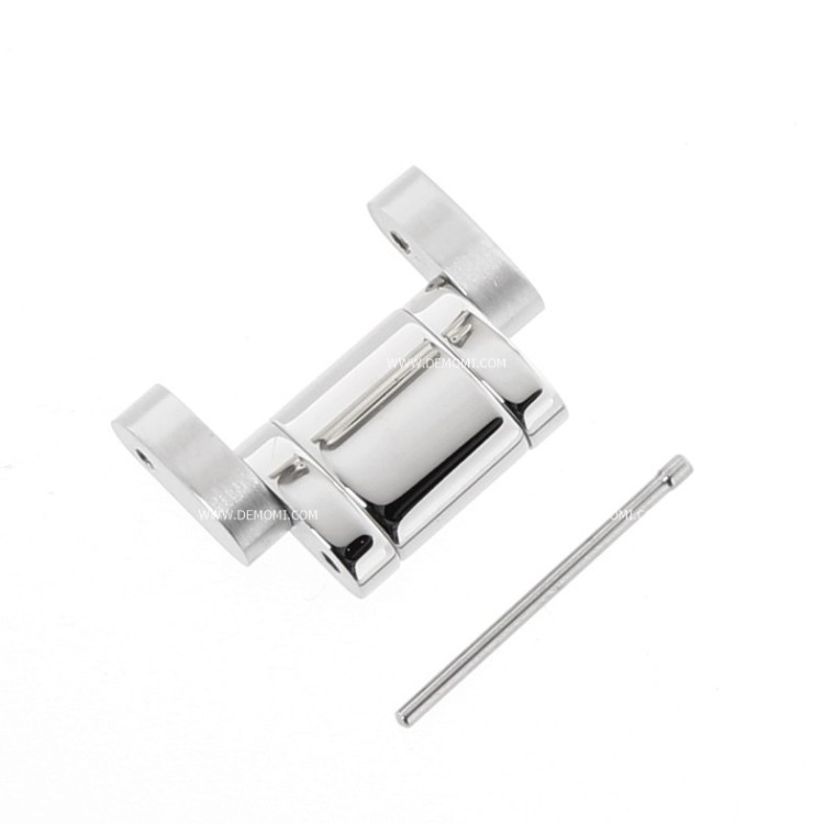 Longines maglia acciaio per Admiral 5 Stelle. Misure16 x 8 x 3,7 mm. Per L3.600.4 e simili