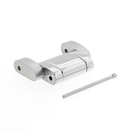 Longines maglia acciaio per Admiral 5 Stelle. Misure16 x 8 x 3,7 mm. Per L3.600.4 e simili