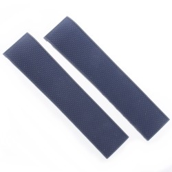 Longines Cinturino Caucciù Blu 20/18 mm Conquest VHP L3.716.4 , L3.718.4 e simili.