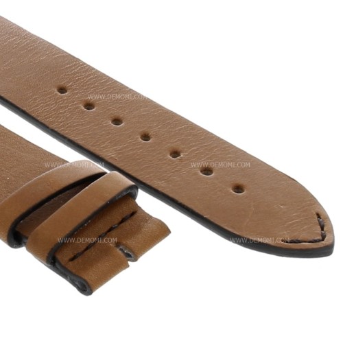 Longines Cinturino Pelle Marrone 22/20 mm per Heritage Skin Diver Watch L2.822.4 Legend Diver