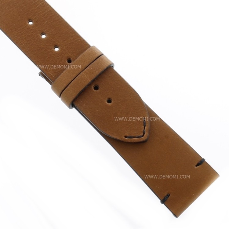 Longines Cinturino Pelle Marrone 22/20 mm per Heritage Skin Diver Watch L2.822.4
