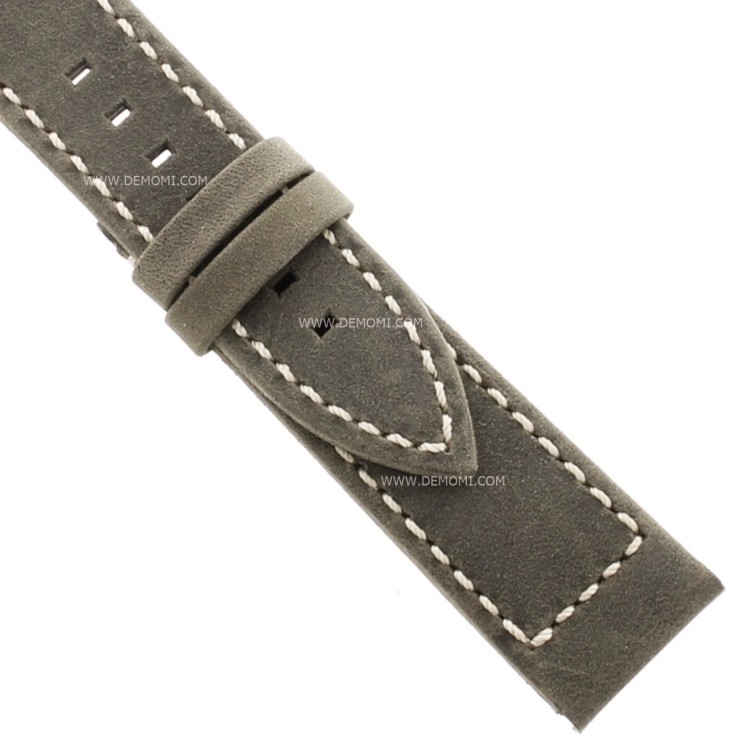 Zenith Cinturino 27.00.2018.800  Pelle Nubuck verde oily con interno in Caucciù 20/18 mm per orologio Type 20