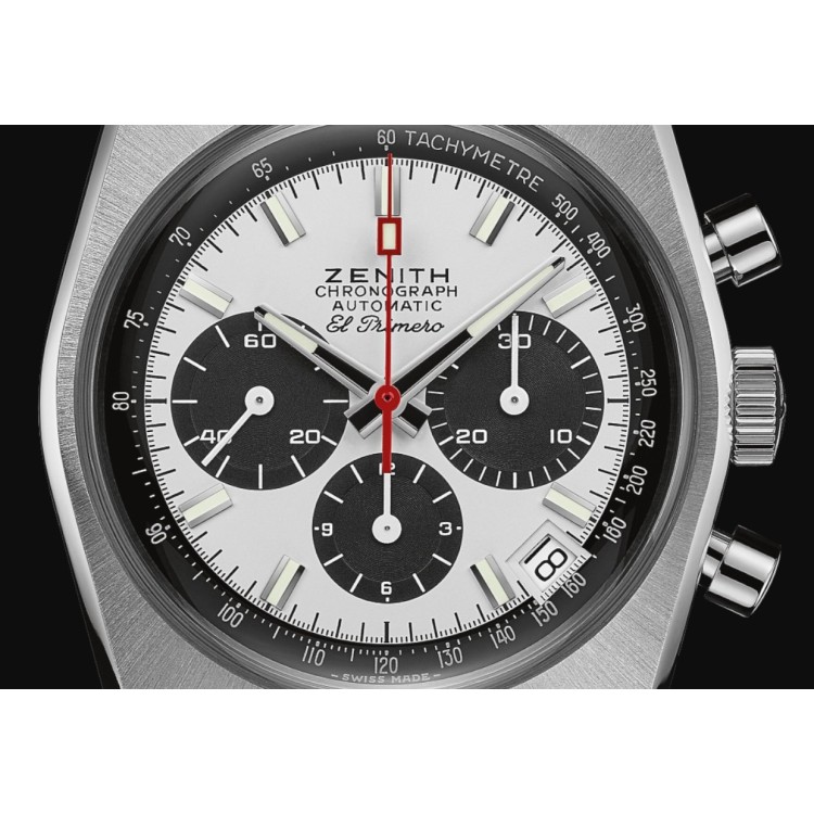 ZENITH 50TH Anniversary El Primero A384 Revival 03.A384.400/21.C815 misura 37 mm Cronografo.