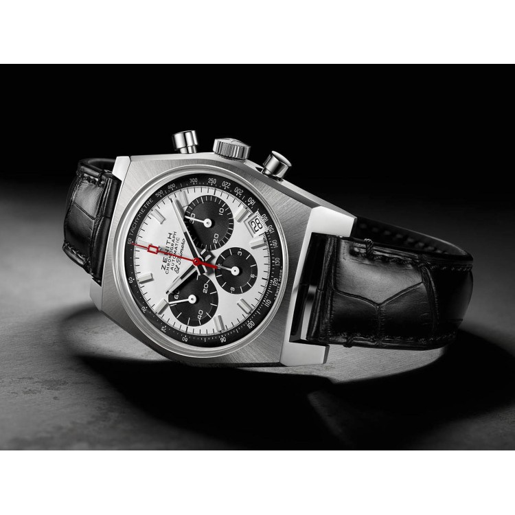 ZENITH 50TH Anniversary El Primero A384 Revival 03.A384.400/21.C815 misura 37 mm Cronografo.