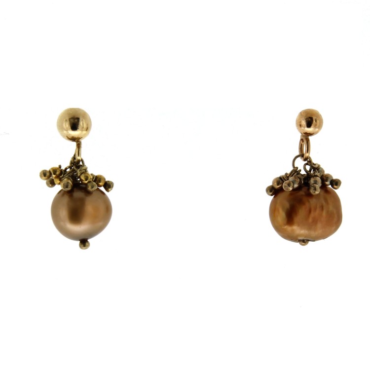 Orecchini  Perle Ametista Argento cod 252