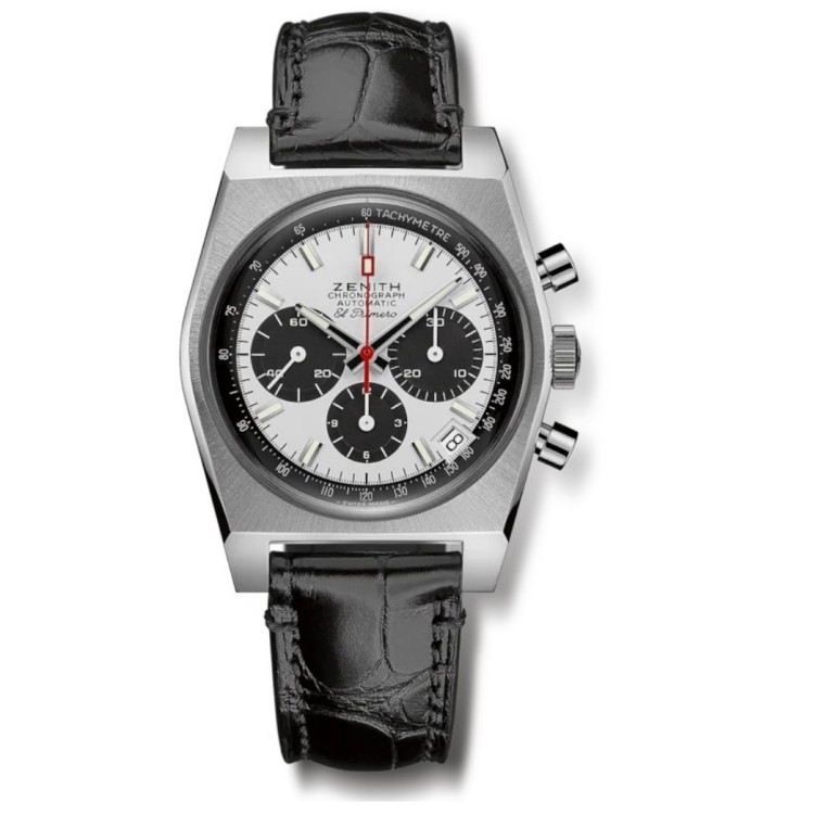 ZENITH 50TH Anniversary El Primero A384 Revival 03.A384.400/21.C815 misura 37 mm Cronografo.