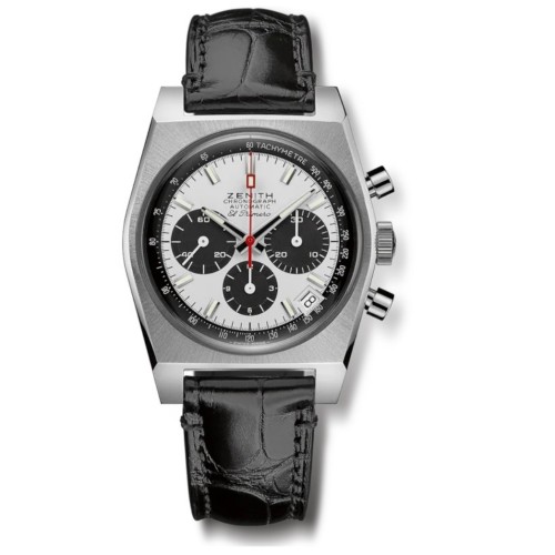 ZENITH 50TH Anniversary El Primero A384 Revival 03.A384.400/21.C815 misura 37 mm Cronografo.