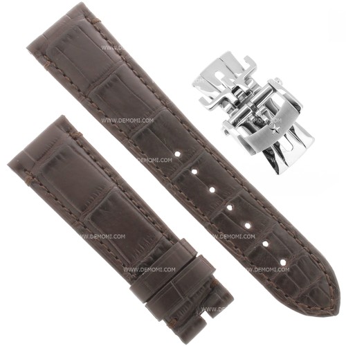 Zenith Cinturino C494 DPA Alligatore Marrone opaco 21/18 mm