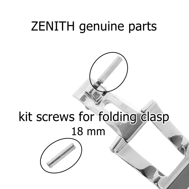 Zenith Kit Viti per Déployante 27.03.0178.940 acciaio 18 mm
