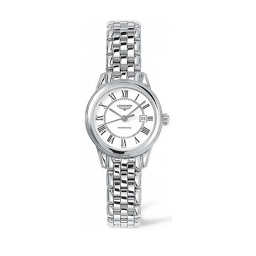 LONGINES Classico FLAGSHIP L4.374.4.21.6 Automatico 30 mm acciaio