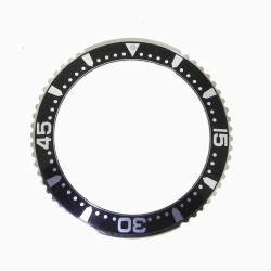 Longines lunetta Girevole Acciaio Nero per L3.641.4.  cassa diametro 39 mm. 2