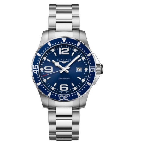 LONGINES HydroConquest L3.730.4.96.6 Quarzo 39 mm Blu.