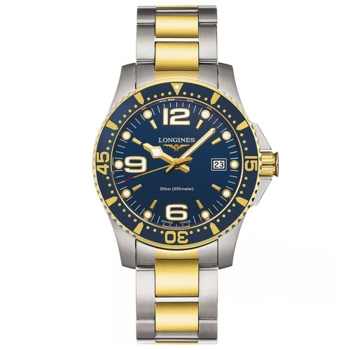 LONGINES HydroConquest L3.740.3.96.7 PVD Quarzo 41 mm.