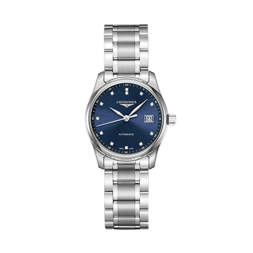 LONGINES MASTER COLLECTION L2.257.4.97.6 Automatic 29 mm bracelet steel blue dial with indices in brilliant