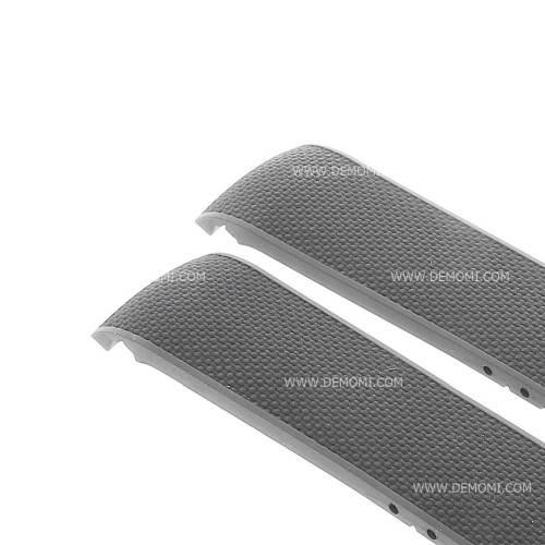 Longines Cinturino Caucciù Grigio 21/19 mm FDA Hydroconquest Ceramic L3.783.4 Cronografo. Compresa chiusura dedicata