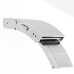 Longines Chiusura Déployante acciaio 18 mm per Conquest VHP- fits only Longines rubber strap 2