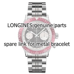 Longines maglia acciaio per Heritage Legend Diver Cronografo L2.808.4 2