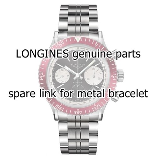 Longines maglia acciaio per Heritage Legend Diver Cronografo L2.808.4
