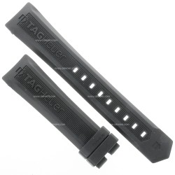Tag Heuer Cinturino Caucciù FT8011 BT0712 Nero misure 21/18 mm per Aquaracer