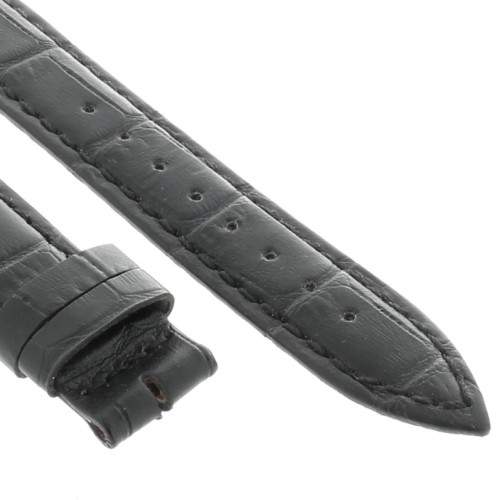 Cinturino Stampa Alligatore Nero opaco 18/16 mm B40B classico