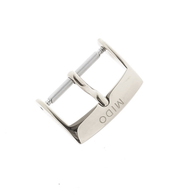 Mido Fibbia Ardiglione 18 mm Acciaio