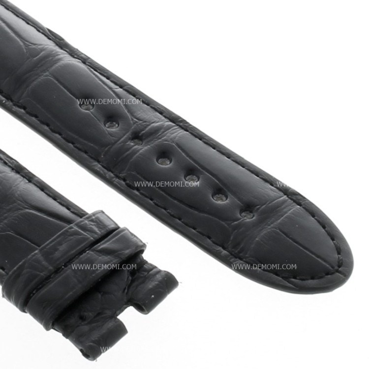 Montblanc Cinturino Alligatore Nero 103974 misure 21/20 mm per collezione Star e altri.