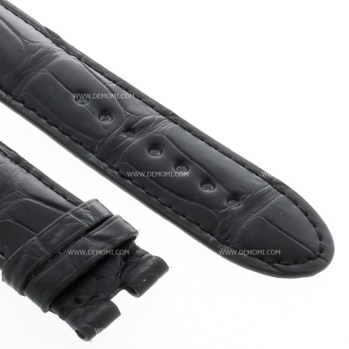 Montblanc Cinturino Alligatore Nero 103974 misure 21/20 mm per collezione Star e altri.